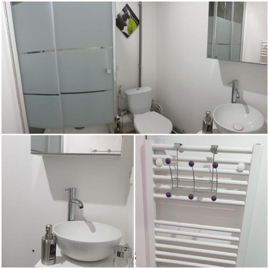 Chambres Poitiers Centre Ville - Salle De Bain, Refrigerateur, Tv Et Machine A Cafe Privatifs - Cuisine Commune - Terrasse - Hotel De Ville A 200M Buitenkant foto
