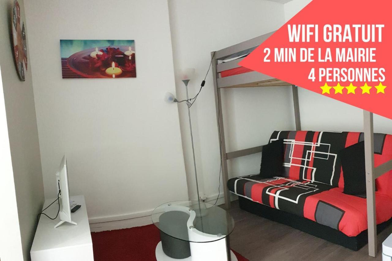 Chambres Poitiers Centre Ville - Salle De Bain, Refrigerateur, Tv Et Machine A Cafe Privatifs - Cuisine Commune - Terrasse - Hotel De Ville A 200M Buitenkant foto
