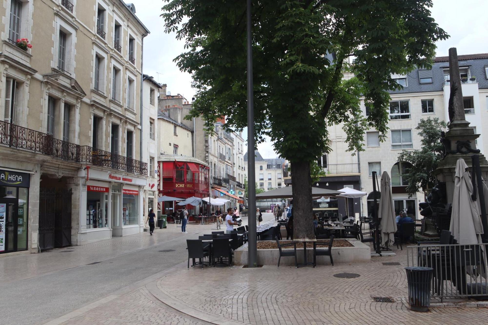 Chambres Poitiers Centre Ville - Salle De Bain, Refrigerateur, Tv Et Machine A Cafe Privatifs - Cuisine Commune - Terrasse - Hotel De Ville A 200M Buitenkant foto